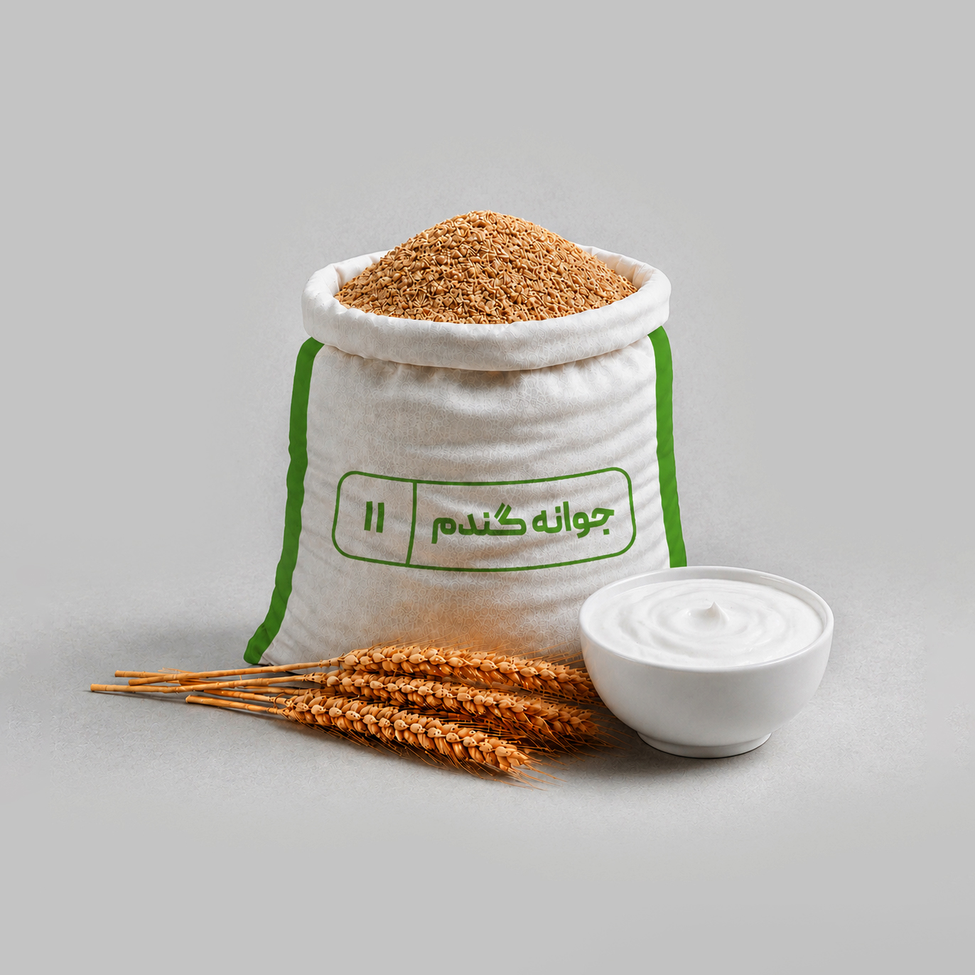 جوانه گندم آردینان تولید شرکت آرد روشن یزد